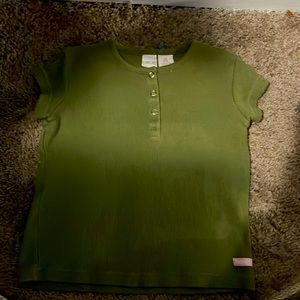 Green shirt